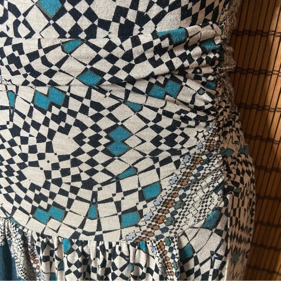 Anthropologie Maeve Jantina Maxi Dress XS Sleeveless Pockets Slim Silhouette - Picture 8 of 15